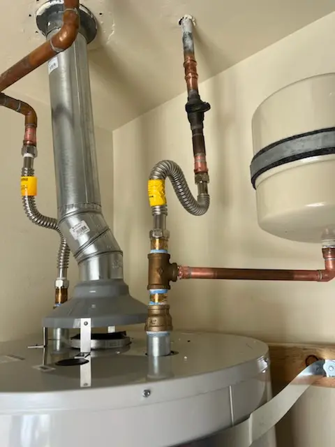 Water heater installation and plumbing repair in Captain's Hill