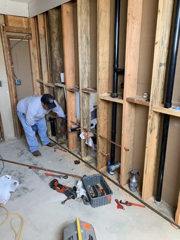 Commercial rough-in plumbing for Gas Line Repair in Captain's Hill